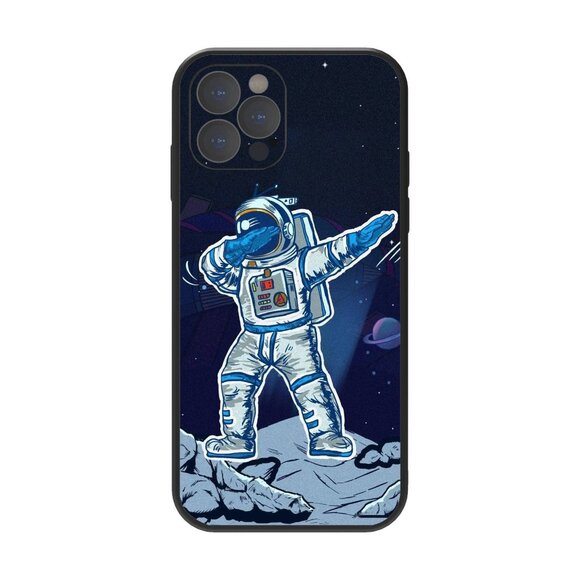 Apple iPhone 13, 13 Pro case Astronaut space moon landing stars NASA - Picture 1 of 1